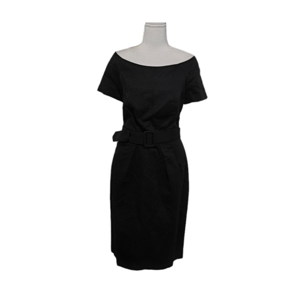 Veronika Maine off shoulder short sleeves dress